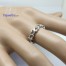 แหวนทองคำขาว แหวนคู่ แหวนแต่งงาน แหวนหมั้น -R1265WG-18K
